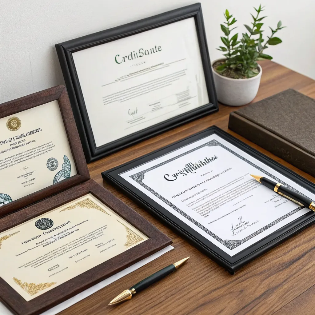 Certyfikaty jakości