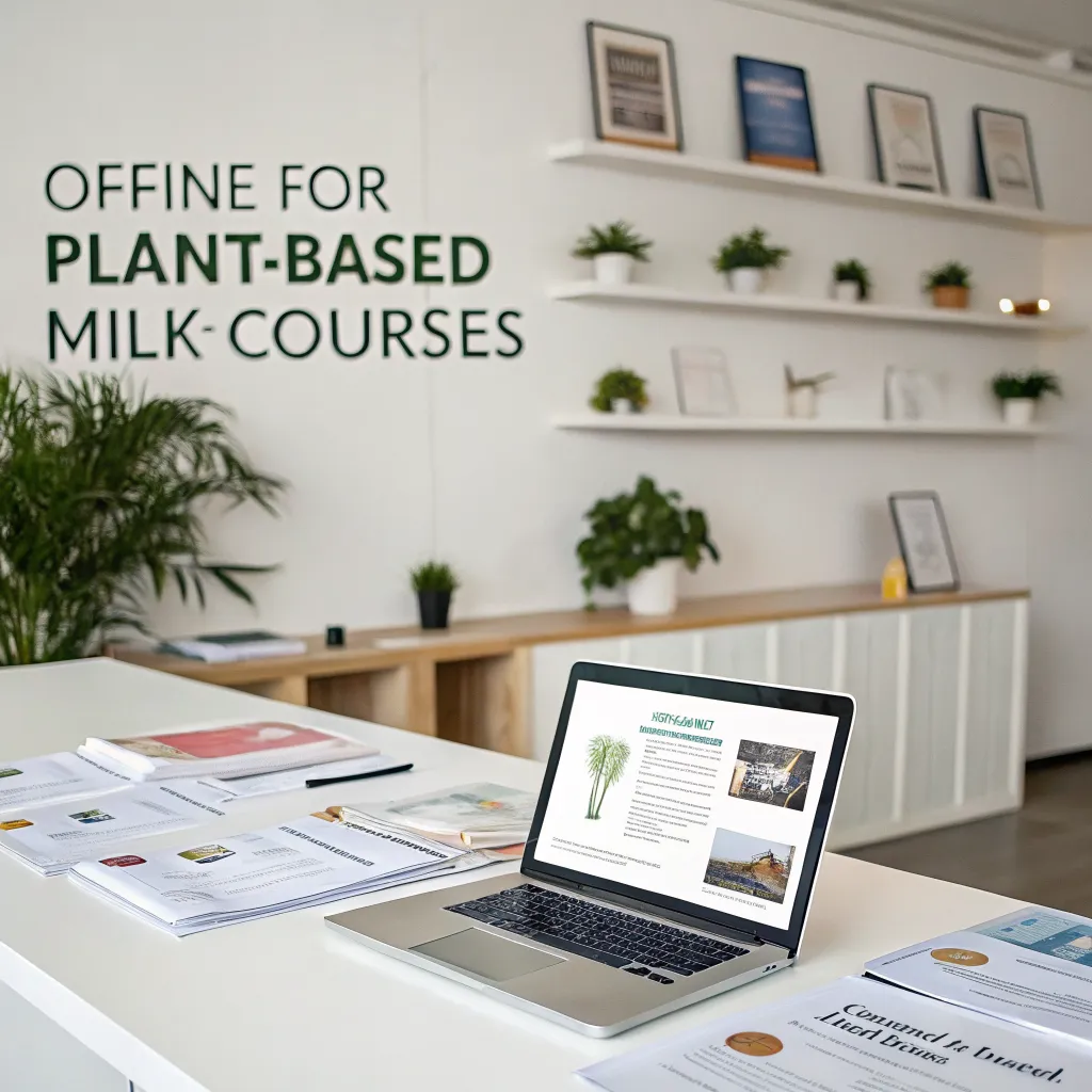 Biuro kursów mleka roślinnego